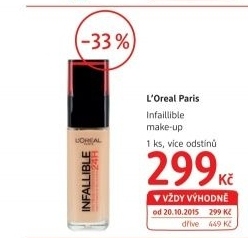 Make up infaillible l oreal