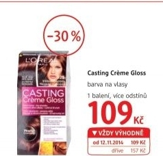 Barva na vlasy casting creme gloss l oreal