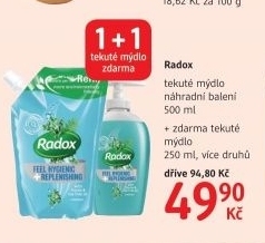 Mydlo tekute radox nahradni napln