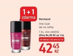 Lak na nehty one coat dermacol