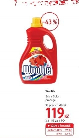 Praci gel woolite