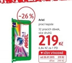 Praci kapsle 3v1 ariel