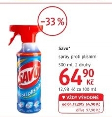Cistic proti plisnim savo