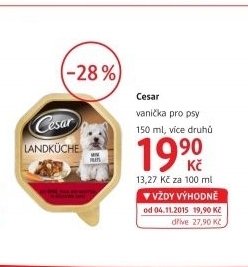 Pastika pro psy cesar
