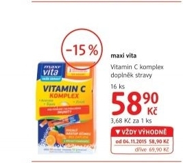 Vitamin c komplex maxivita