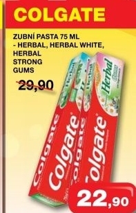 Pasta na zuby herbal colgate