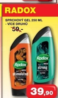 Sprchovy gel radox