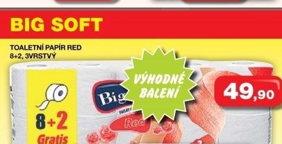 Toaletni papir 3vrstvy big soft