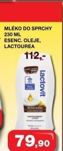 Mleko telove do sprchy lactovit