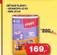 Pleny detske happy bella