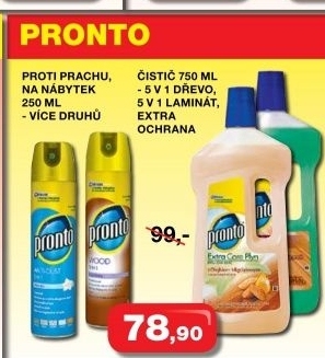 Cistic proti prachu pronto