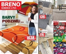 akční leták Breno koberce 1.11.2015-30.11.2015