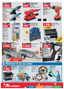 akční leták UNI HOBBY 5.11.2015-18.11.2015