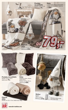 akční leták Kik textil 11.11.2015-30.11.2015