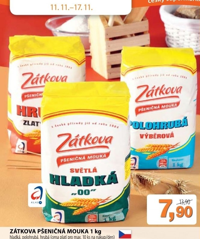 Mouka psenicna zatkova