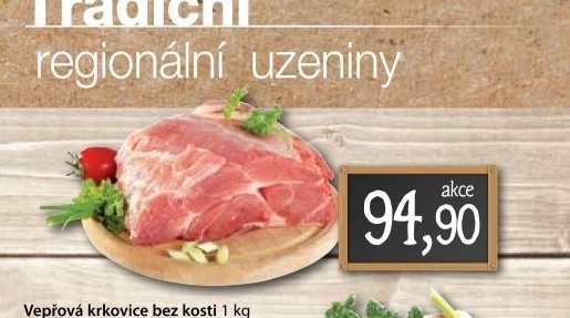 Krkovice veprova bez kosti