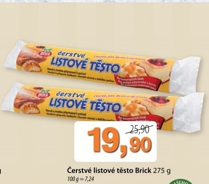 Testo listove brick