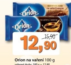 Cokolada na vareni orion
