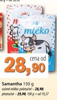 Mleko susene samantha