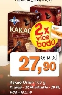 Kakao na vareni orion