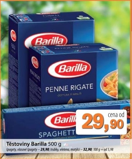 Testoviny barilla