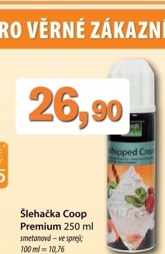 Slehacka ve spreji coop premium
