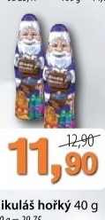 Figurka cokoladova mikulas
