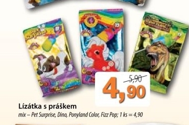Lizatko s praskajicim praskem msi