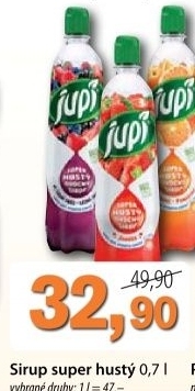 Sirup superhusty jupi