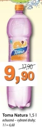 Voda ovocna toma