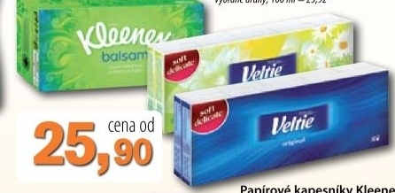 Kapesnicky papirove veltie kleenex