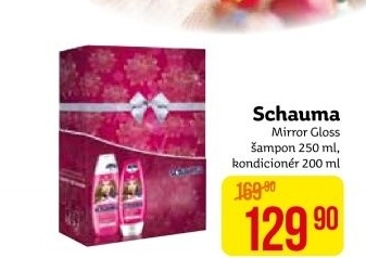 Kazeta darkova mirror gloss schauma schwarzkopf