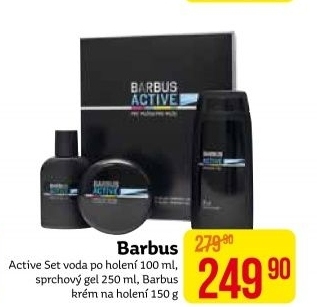 Kazeta darkova active set barbus