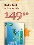 Kazeta darkova feel active radox