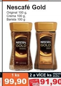 Kava instantni gold original nescafe