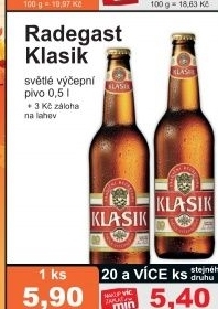 Pivo svetle vycepni 10 klasik