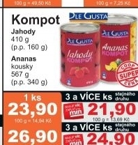 Jahody dle gusta