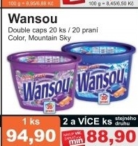 Praci kapsle double wansou