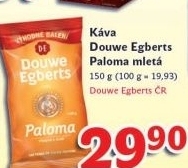 Kava mleta paloma douwe egberts