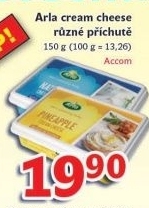 Syr smetanovy ochuceny arla
