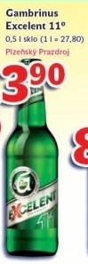 Pivo svetly lezak 11 excelent gambrinus