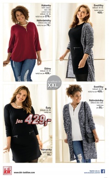 akční leták Kik textil 18.11.2015-30.11.2015