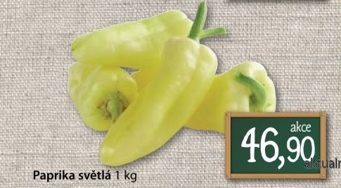 Paprika svetla