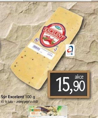 Syr se zelenym peprem a chilli excelent moravia