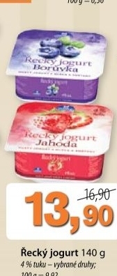 Jogurt recky ochuceny milko