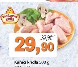 Kridla kureci mrazena vodnanske kure