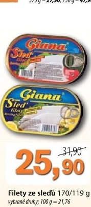 Sled filety giana