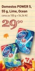Wc blok tuhy power 5 domestos