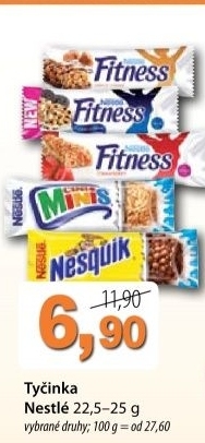 Tycinka cerealni nestle