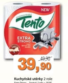 Uterky kuchynske 3vrstve extra strong tento